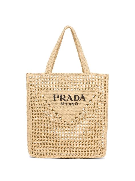 Prada weave bag